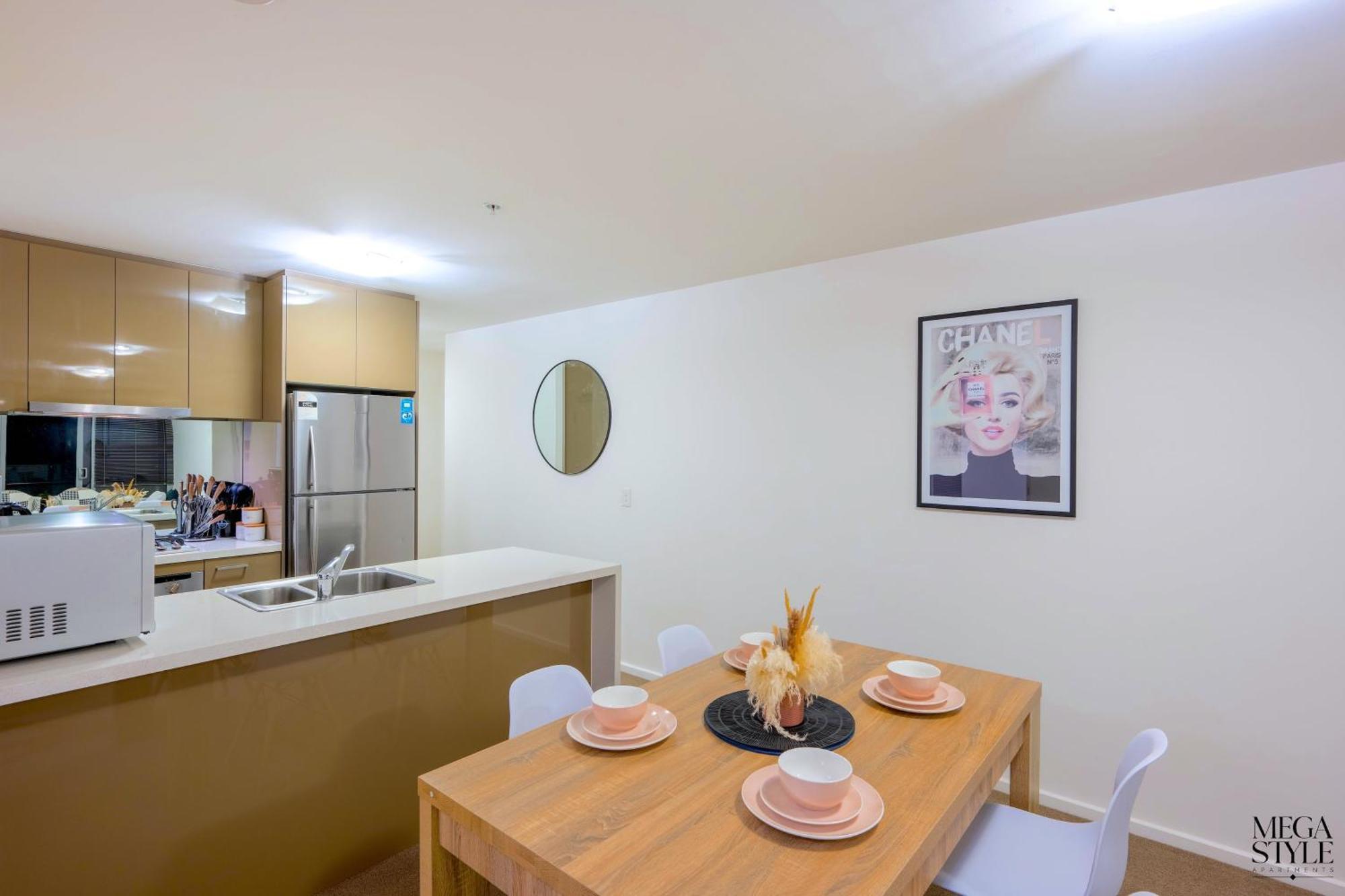 Mega Style Apartments Mainpoint Melbourne Kamer foto