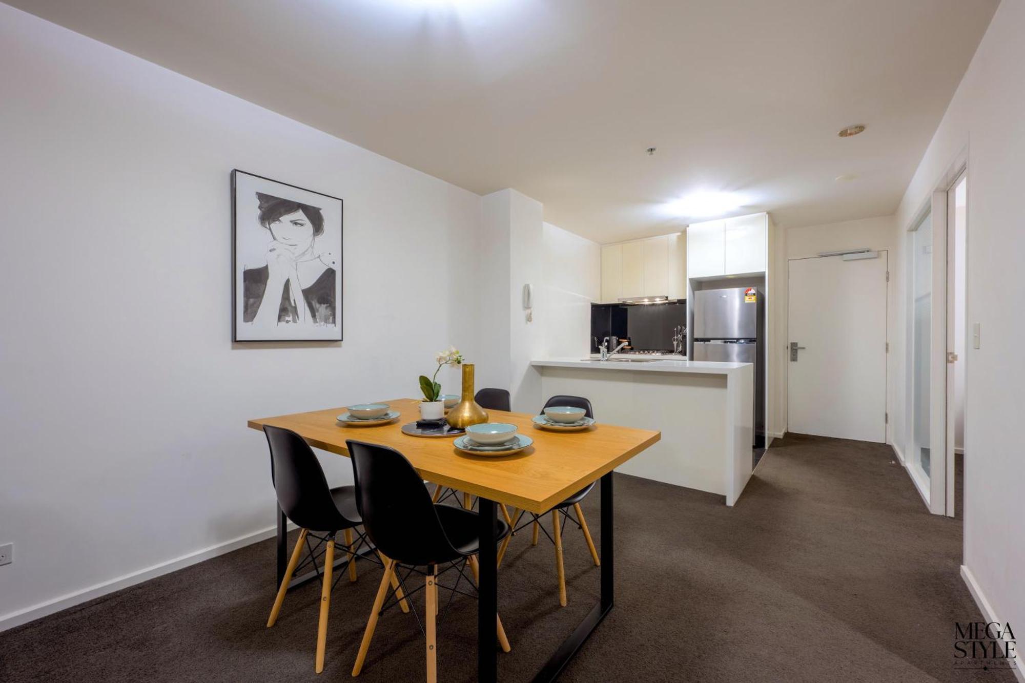Mega Style Apartments Mainpoint Melbourne Kamer foto
