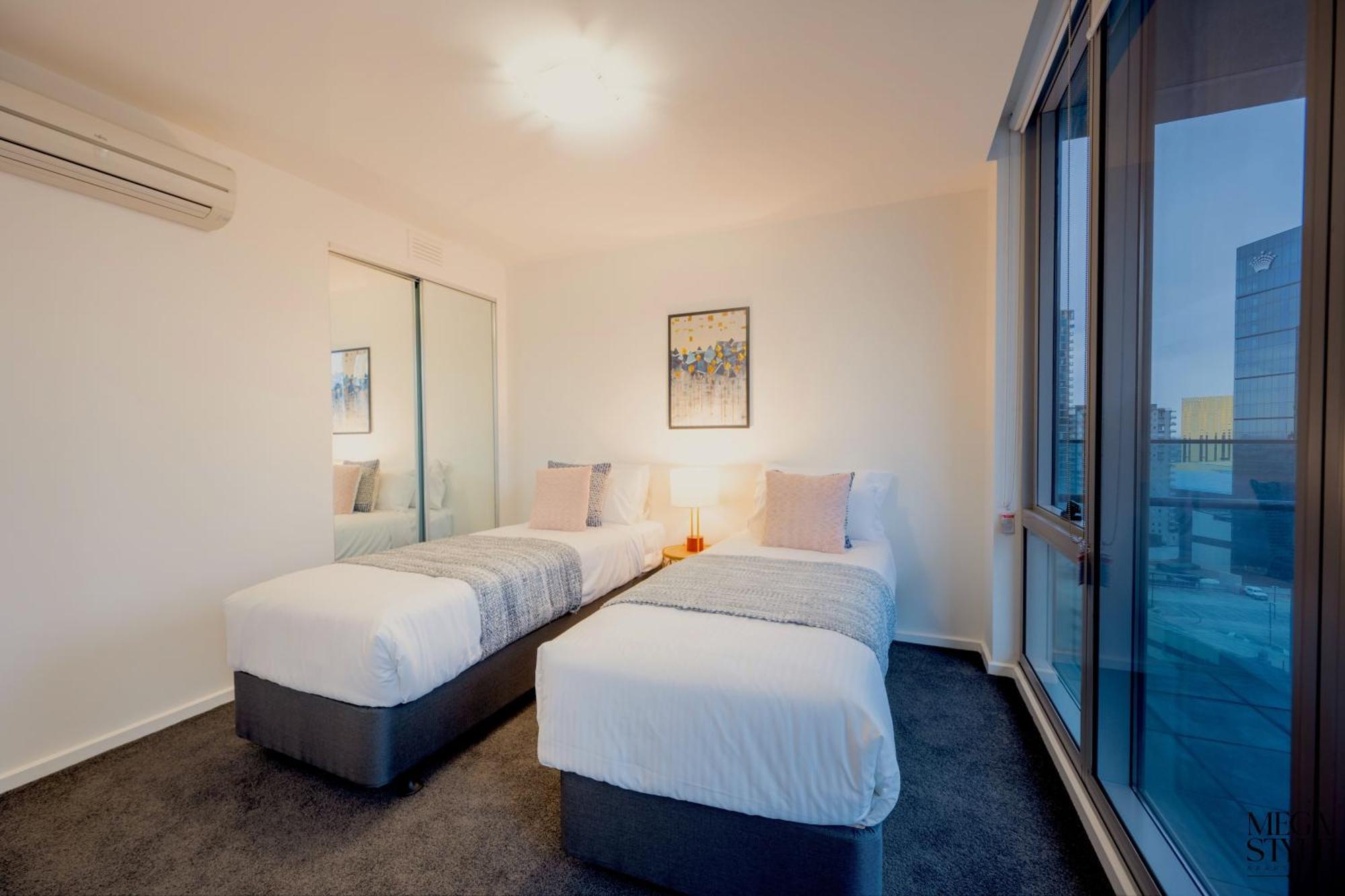 Mega Style Apartments Mainpoint Melbourne Kamer foto
