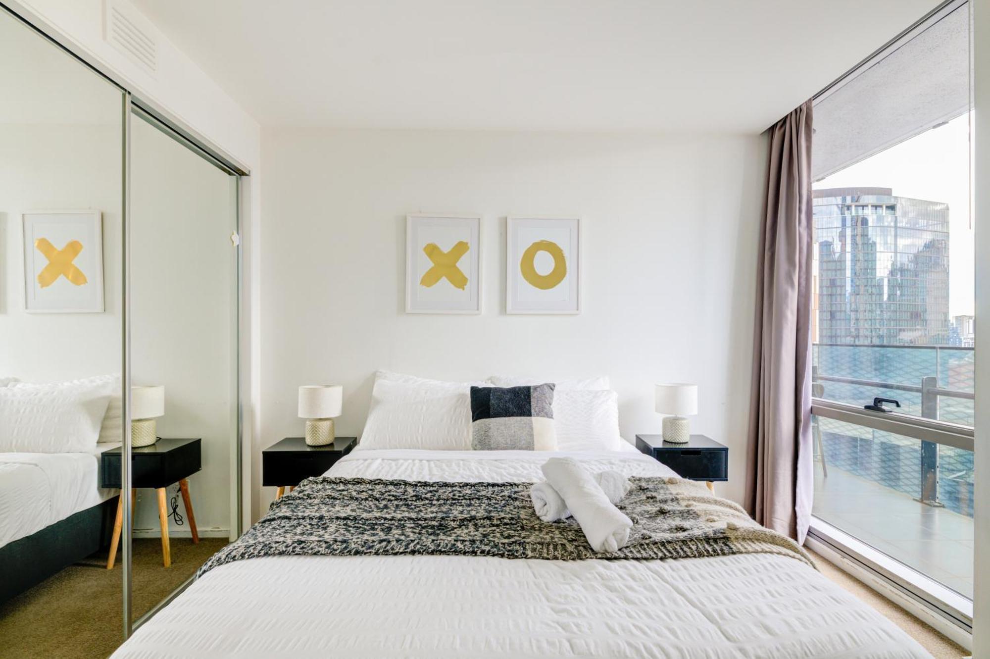 Mega Style Apartments Mainpoint Melbourne Kamer foto