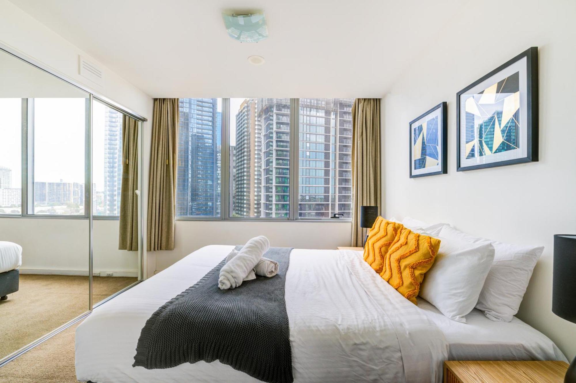 Mega Style Apartments Mainpoint Melbourne Kamer foto