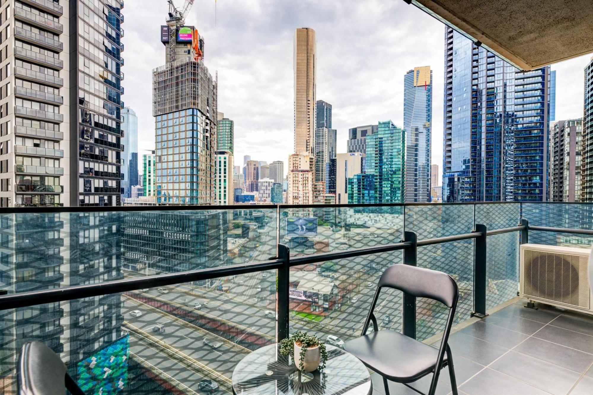 Mega Style Apartments Mainpoint Melbourne Kamer foto