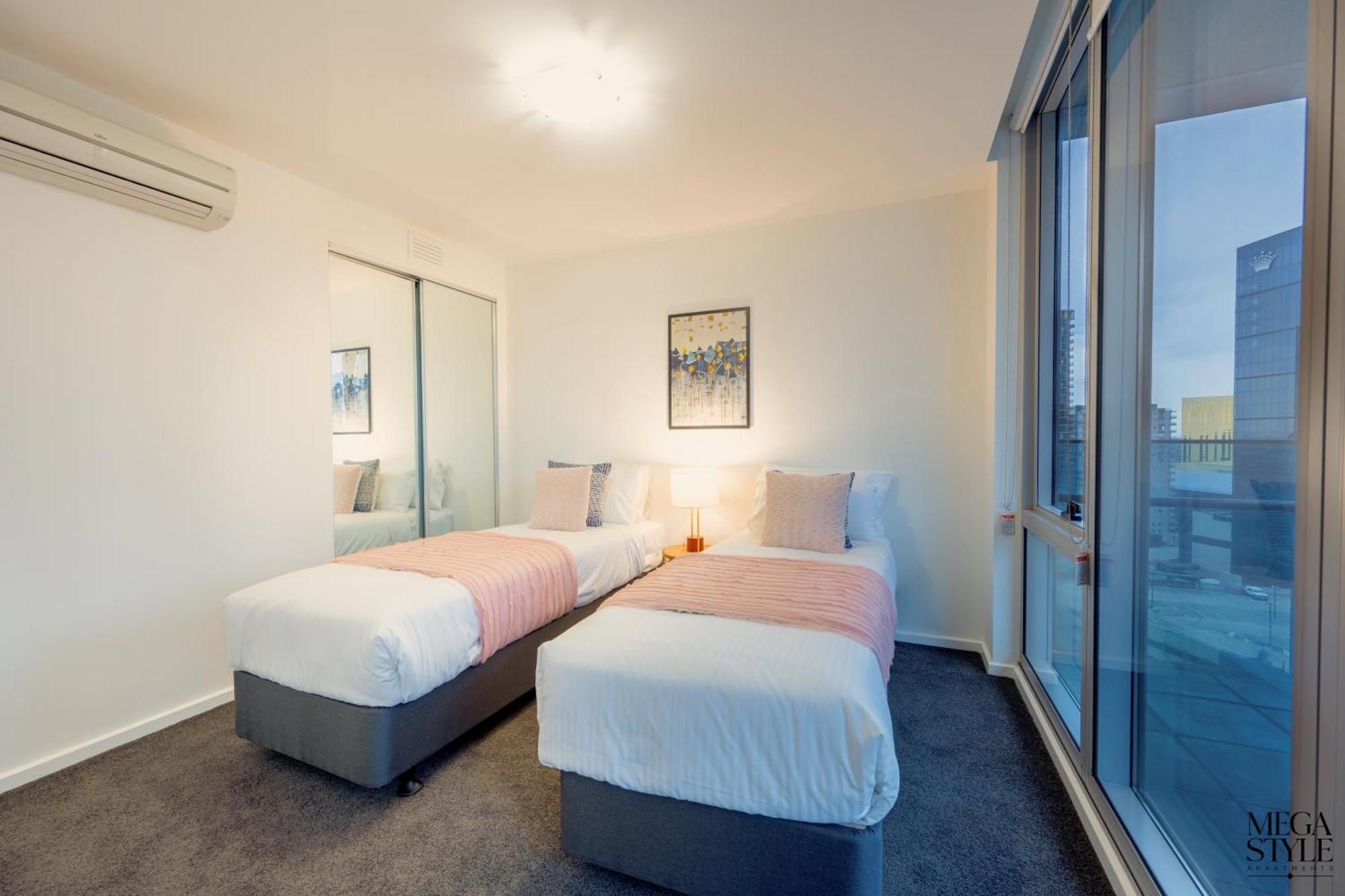Mega Style Apartments Mainpoint Melbourne Kamer foto