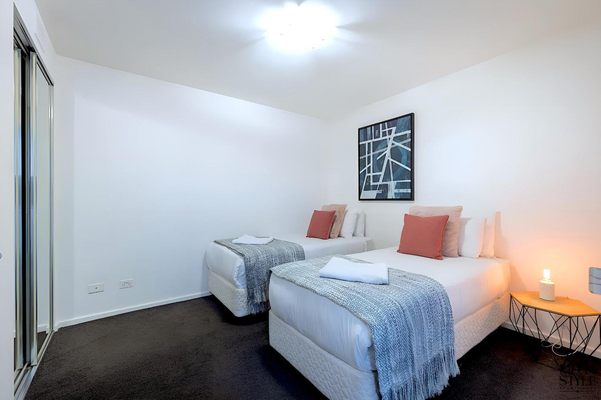 Mega Style Apartments Mainpoint Melbourne Kamer foto