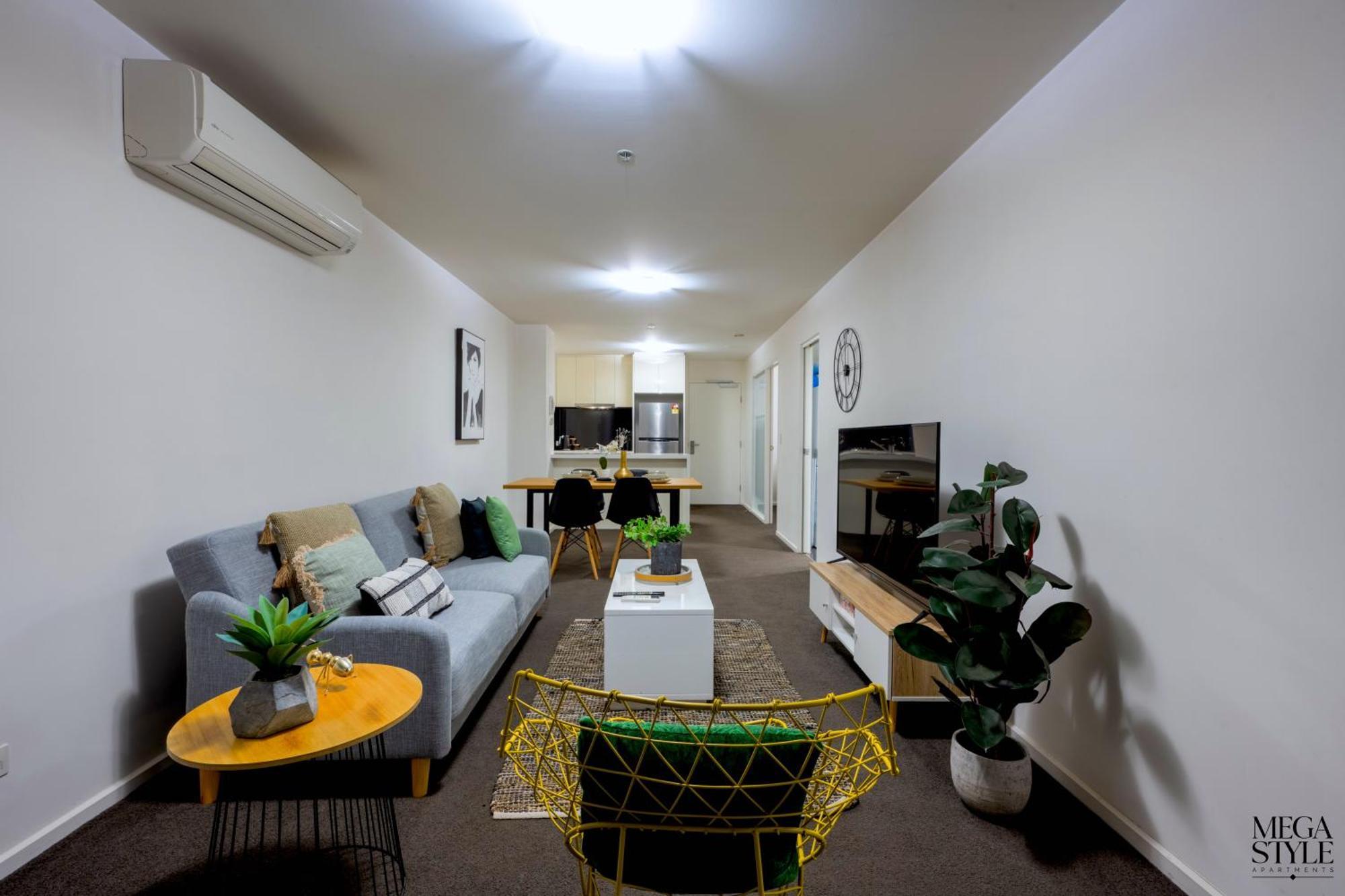 Mega Style Apartments Mainpoint Melbourne Buitenkant foto
