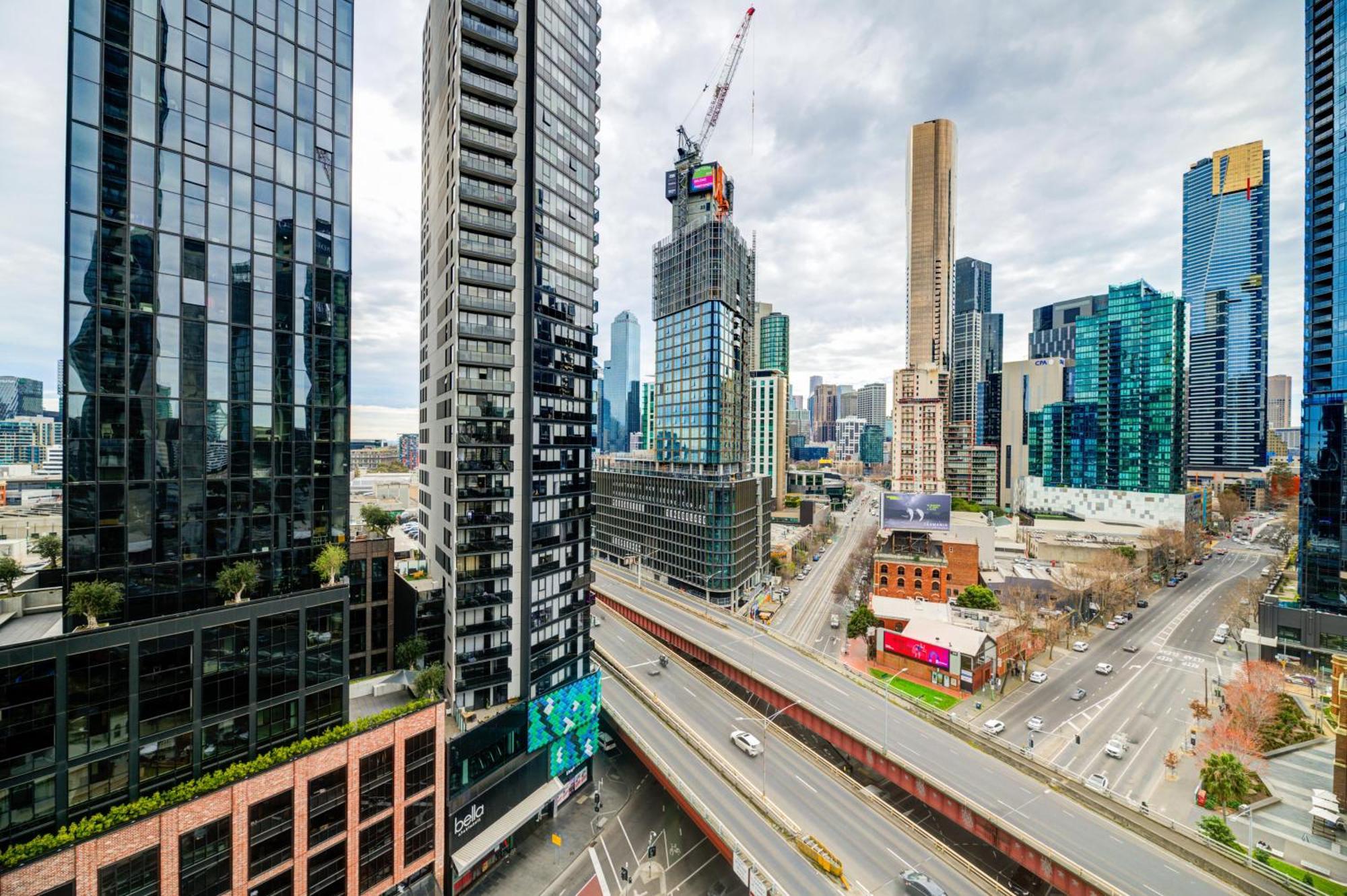Mega Style Apartments Mainpoint Melbourne Kamer foto